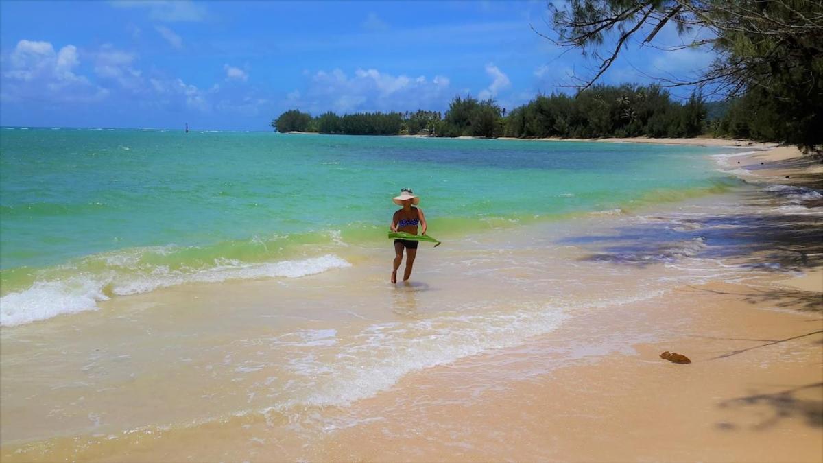 Mara'Ai Le Spot Tubuai Chambre Triple Taahueia Deluxe Sdb Privee Avec Piscine Mataura Kültér fotó