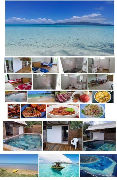 Mara'Ai Le Spot Tubuai Chambre Triple Taahueia Deluxe Sdb Privee Avec Piscine Mataura Kültér fotó